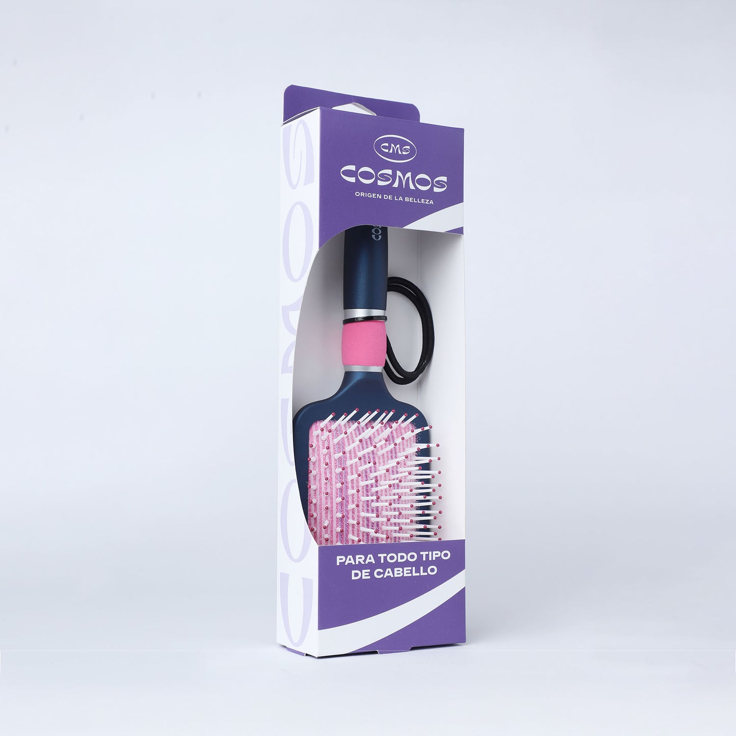 Cepillo Cuadrado De Cojin Suave CMS Cosmos Antifrizz 9888