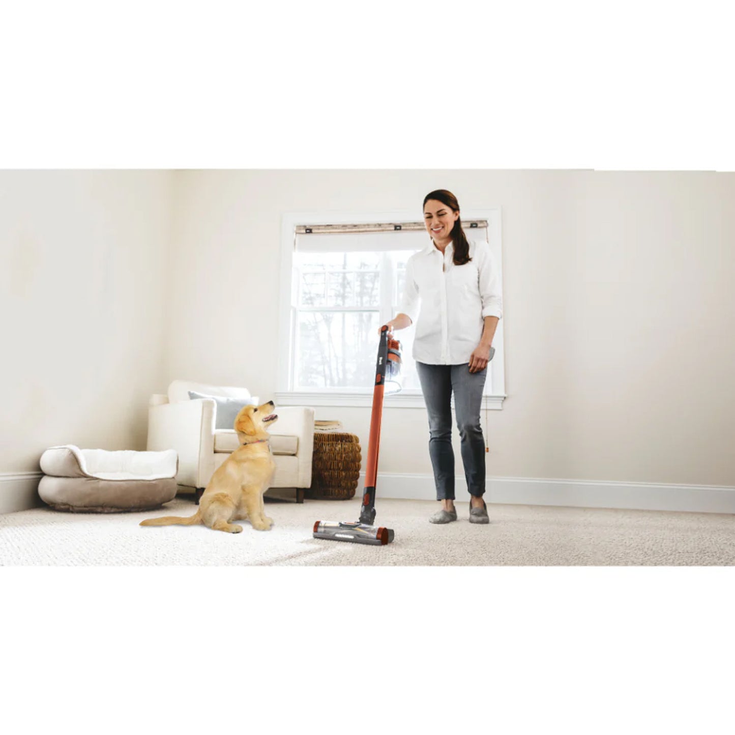 Aspiradora Inalambrica Shark Ninja Tipo Escoba Pet Pro IZ142