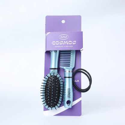 Set X2 Cepillo Y Peinilla CMS Cosmos S9551