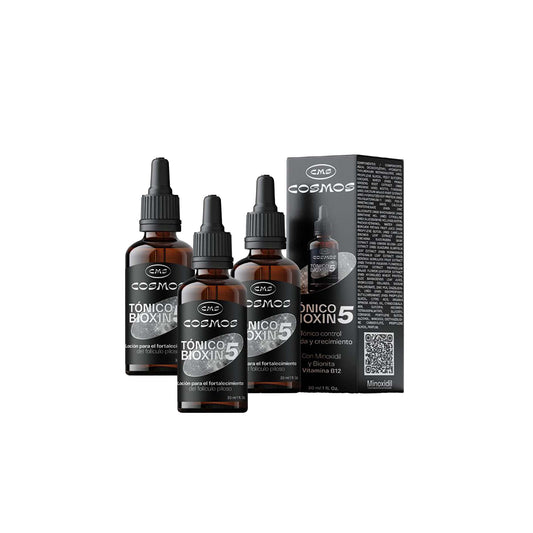 Tónico Anticaída Masculino CMS Cosmos Bioxin 5 PAGA 2 LLEVA 3